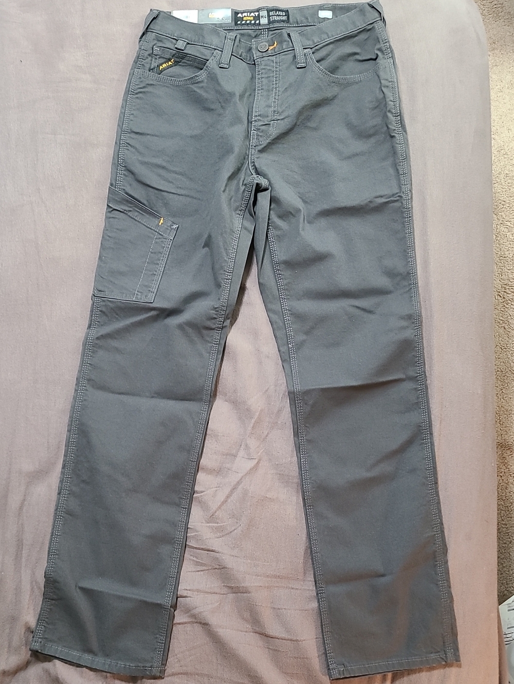 Ariat Men's Gray Cargo Pants